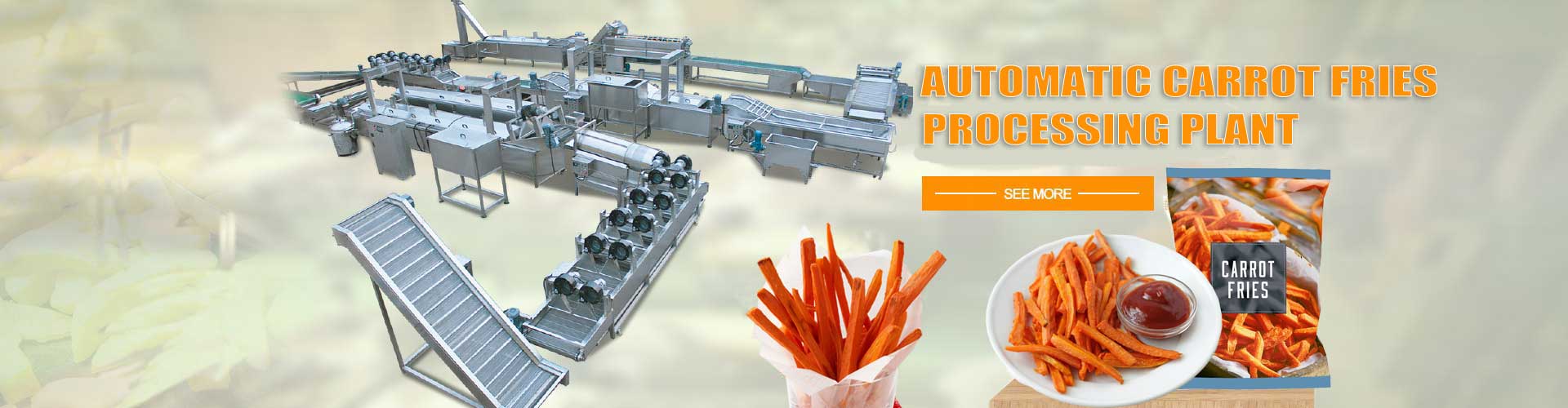 full-automatic-frying-carrot-fries-production-line