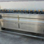 Machine automatique de pelage de lavage de vis de carotte