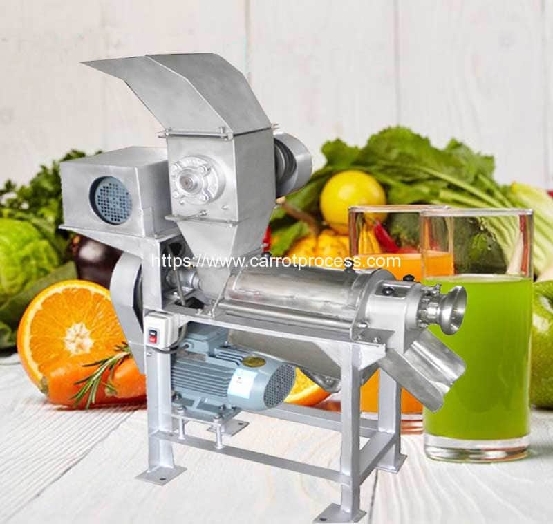 Автоматическая машина для производства морковного сока с функцией измельчения