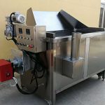 Auto-Discharge Batch Type Carrot Frying Machine