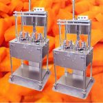 Automatic Carrot Four Sector Separating and Chips Cutting Machine
