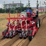 Air-aspiration Type Carrot  Seeds Planter Machine with Ridging Function