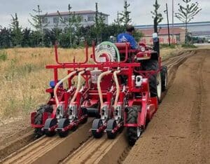 Air-aspiration Type Carrot  Seeds Planter Machine with Ridging Function