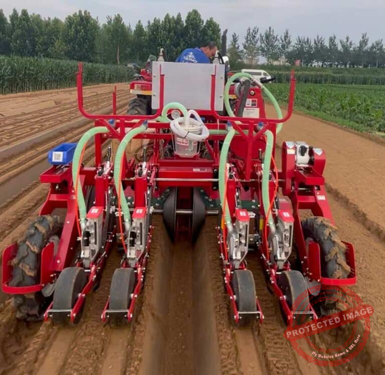 Air-aspiration Type Carrot Seeds Planter Machine with Ridging Function ...