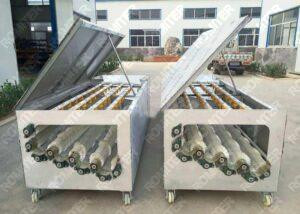 Automatic Carrot Earth Washing Cleaning Machine Automatic Carrot Earth Washing Cleaning Machine